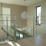 plancher verre dans une villa Cannes BC Constructions Villas