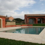 piscine à skimmers
