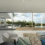 menuiserie minimaliste grand vitrage