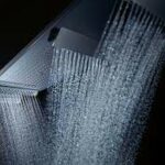 douche ciel de pluie et cascade